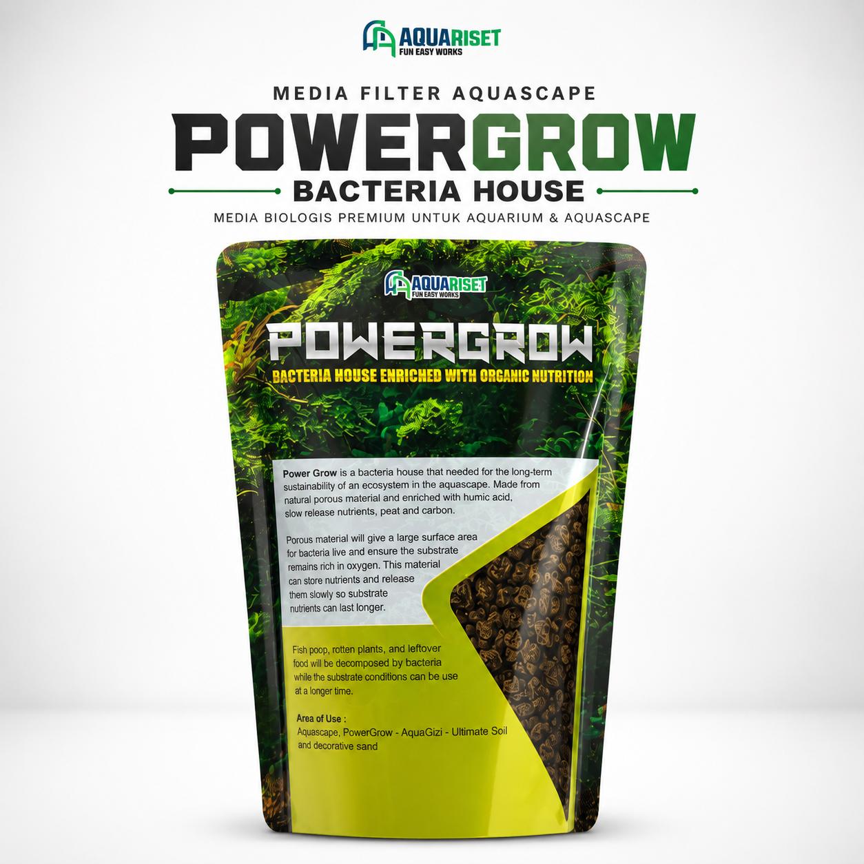 Aquariset PowerGrow Bacteria House Media