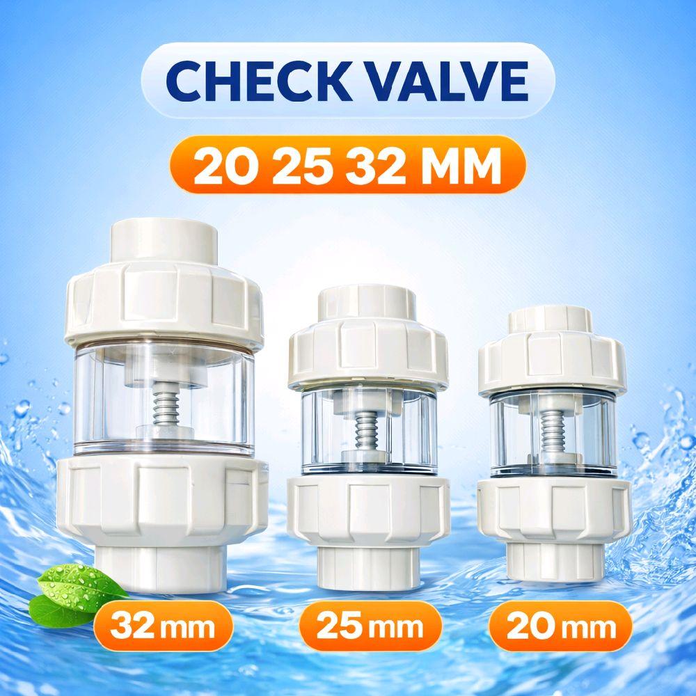 CHECK VALVE AQUARIUM CHINA STYLE SUMB FILTER 20 25 32 MM