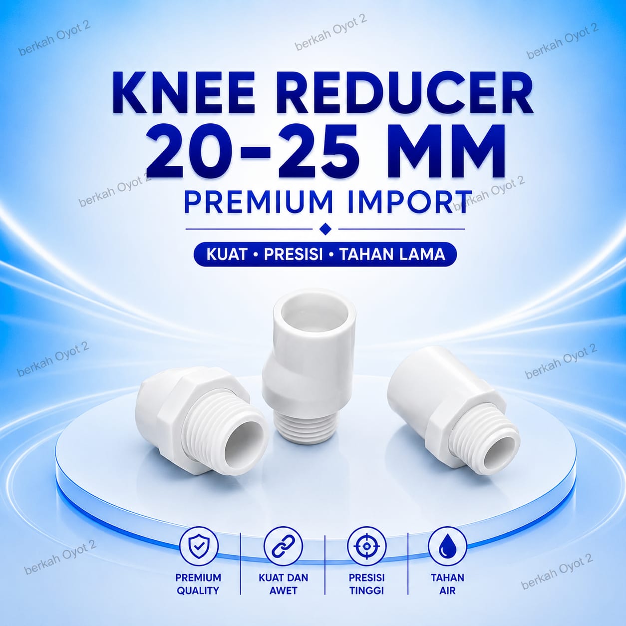 KNEE WHITE 32MM
