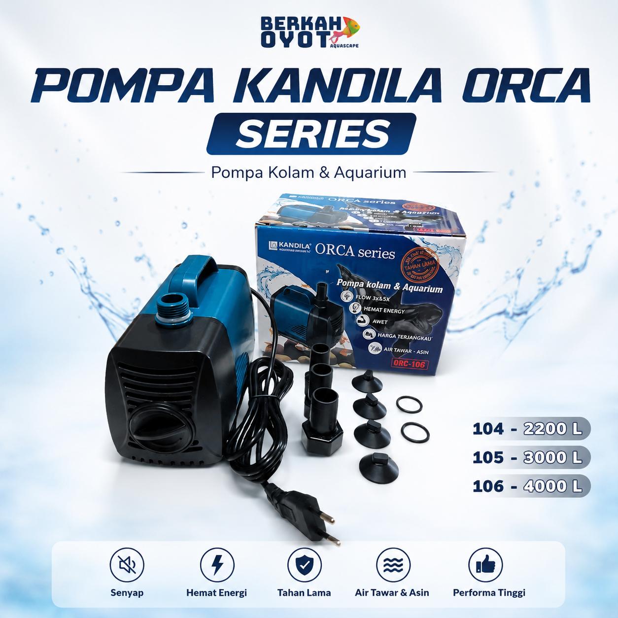 Pompa Kandila Orca Series 104-106