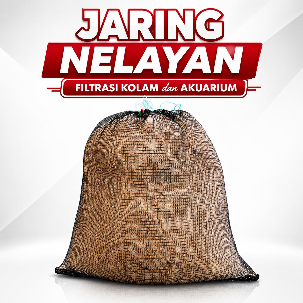 Media Filter Aquarium dan Kolam Jaring Nelayan