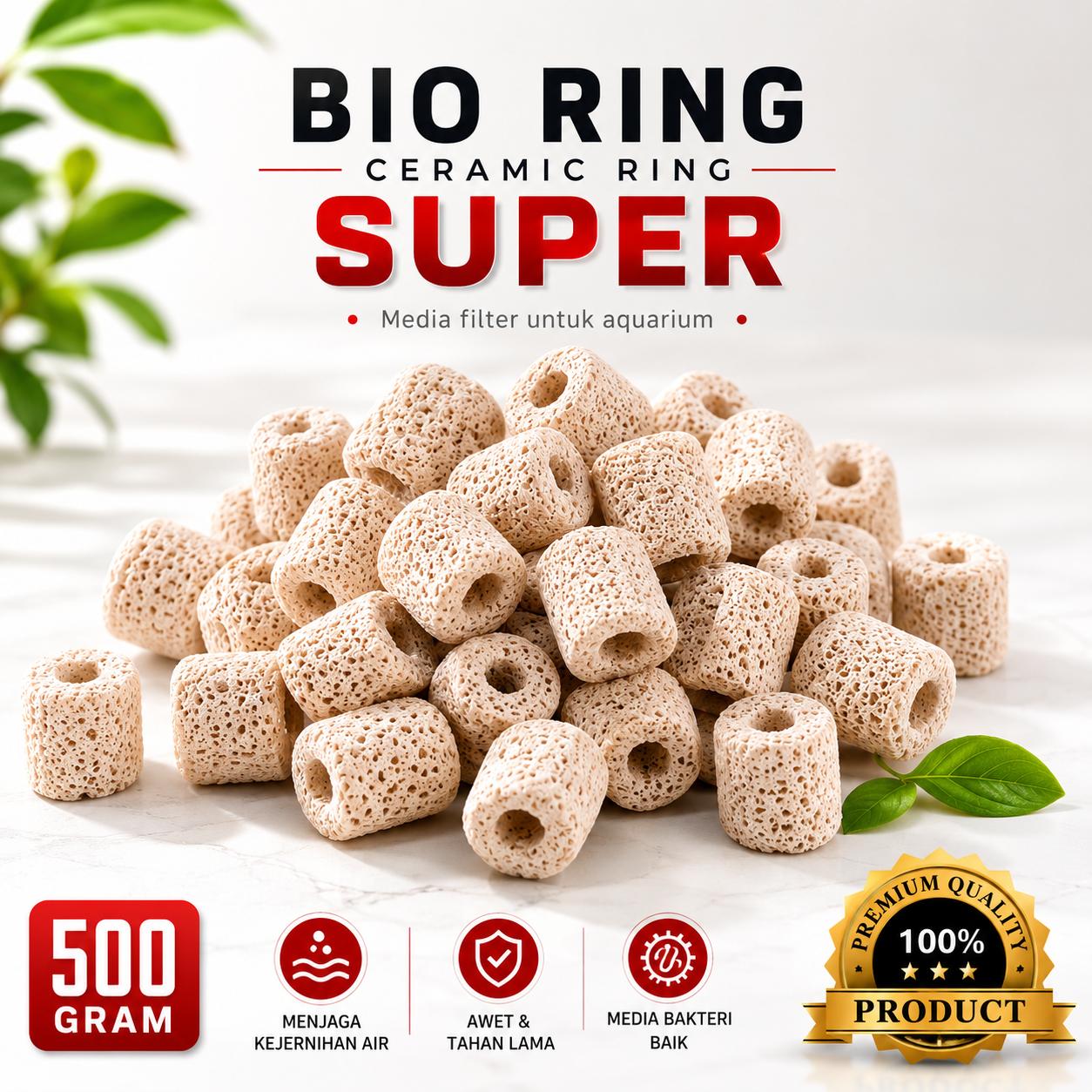 Bioring Super Pori Kualitas Premium KANDILA Media Filter Biologis