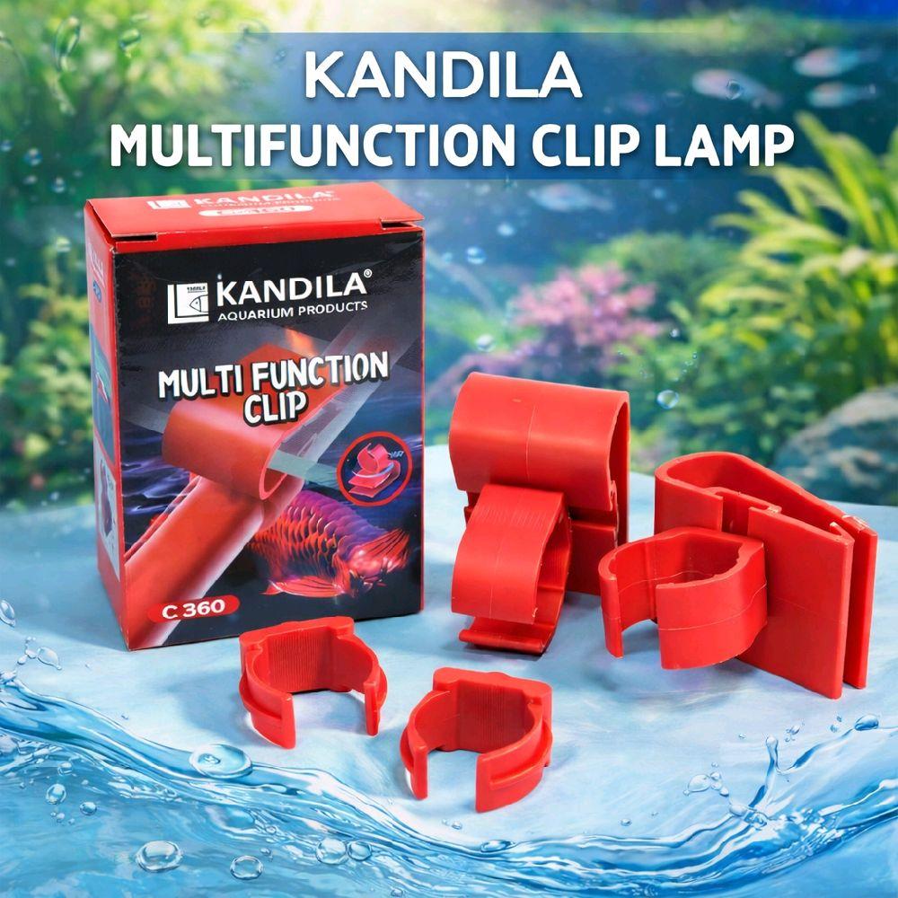 KANDILA CLIP LAMP T4 DAN T8 MULTIFUNGSI PENJEPIT LAMPU PRO RED VIEW