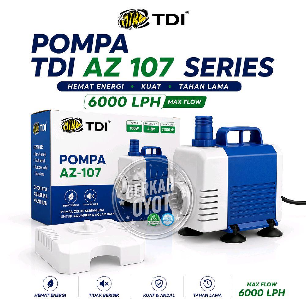 POMPA AQUARIUM DAN KOLAM TDI SERIES 103 104 105 105B 106 107 TENAGA KUAT GAMBAR 107 Filter filtersamping Air Celup