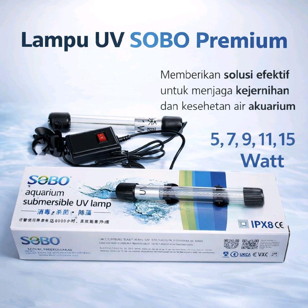 Lampu uv sobo 5 watt lampu anti lumut