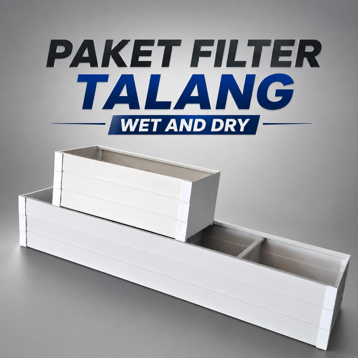 PAKET TOP FILTER TALANG WET AND DRY